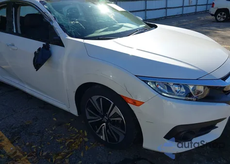 2018 Honda Civic Ex-L from USA, damaged, VIN JHMFC1F70JX033583